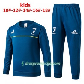 Dječji Juventus Komplet Sweatshirts 2017-18 Plava